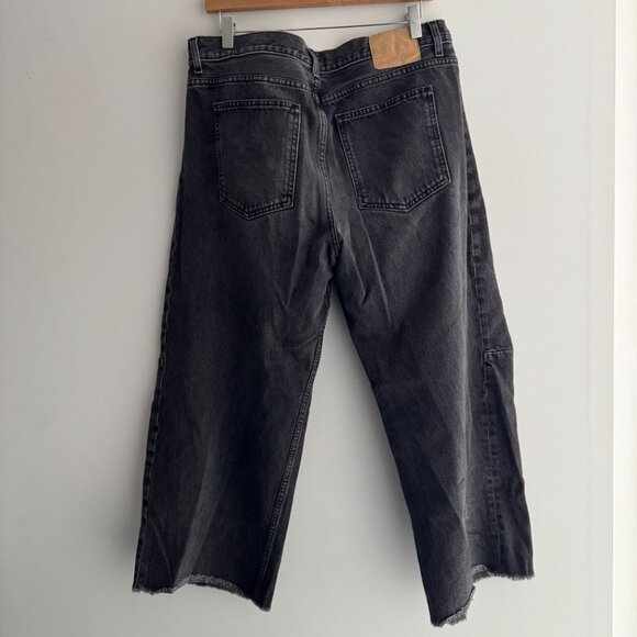 B Sides Relaxed Lasso Jeans, Stil Black, 30 - Picture 3 of 5